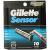 WallEc(TM Gillette Sensor Refill Razor Blades 50 Cartridge Cartridges 5 Pack of 10