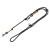 Trixie Hundeleine be Nordic V -Leash S - M 2.00 m 8 mm in black/sand - adjustable dog leash with Nordic charm - for small to medium -sized dogs - 17225 S -M black/sand