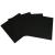 4 Black Glass Fusible Squares 96 COE - 4 Pack - by Sun and Moon Stained Glass