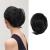BARSDAR HAARDIE HAIR Extensions Hair-Knoten-Horse-Horse-Extension straight synthetic hair part short ponytail rolls hair jewelry simply scrunching for women 1b# black.20cm 1b# black