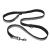 HALTI Double-Ended Lead For Dogs Size Large Black 2m Best Premium Puppy & Dog Leash Neoprene-Padded Easy to Use Reflective Adjustable Lengths Ideal Dog Lead for Hands Free Running & Training Black Large