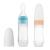 Pandaear (2-pack) Silicone-Babynutrungs donor spoon |4 OZ infant fruit-squeeze feeder |Travel -friendly children toddlers young girls (blue)