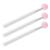 BinaryABC Foundation Sponge Powder Brush Makeup Puff Makeup Brush Sponge Applicator Concealer Brush 3Pcs (Pink)
