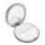 Refillable loose powder can empty portable loose powder container made of plastic with puff mirror elastic mesh sieve and spoons of reusable loser powder compact container