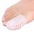 Big Toe Caps 10Pcs Big Toe Protectors Breathable Silicone Toe Protector Provides Pain Relief from Corns Blisters Missing Or Ingrown Toenails for Woman and Man. White-10pcs
