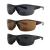 Hyyiyun 3 Pairs Bifocal Reading Sunglasses for Men and Women, Wrap Around Outdoor Reader Glasses 1 Black/ 1 Grey/ 1 Tortoise 2.0 x