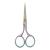 Motanar Multicolor Professional Grooming Scissors for Personal Care Facial Hair Removal and Ear Nose Eyebrow Trimming Stainless Steel Fine Straight Tip Scissors 3.9 Inch (Pink)