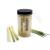 Frankonia Bath & Spa Sauna Salz Peeling - Lemongrass 400g - Sea salt with jojoba oil vitamin e body scrub - shower and body peeling for all skin types - vegan - without parabens lemon grass