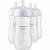 Philips AVENT Natural Baby Bottle with Natural Response Nipple Clear 11oz 4pk SCY906/04 11oz 4 Pack Clear