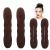 Styla Hair Magic Hair Bun Maker Sponge Hair Foam Twister Easy Perfect Bun Tool (2 Small 2 Large) Brown