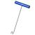 Booms Fishing R08 Fishing Hook Remover Tools Saltwater Dehooker Shark Hook Remover 10 inches Blue