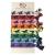 Infinity Collection Horse Hair Accessories Multi Colored Horse Hair Ties Cowgirl Hair Ties No Crease Horse Hair Elastics Set for Equestrian