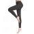 DCCDU Medical Compression Pantyhose for Women Support 20-30 mmHg Treatment Swelling, Edema Varicose Veins Waist high Compression Stockings Footless Black X-Large (Pack of 1)