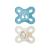 MAM Start Schnuller in the 2 Set Baby Schnuller especially for newborns from sustainable & organic-renewable materials with pacifier box 0-2 months B r / Wolf B r / Wolf 0-2 / Silicone / Day