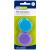 Ezy Dose Daily Round, Portable On-The-Go, Pill Box, Organizer and Vitamin Containers, Snap Shut Lids, Perfect For Traveling, Colors May Vary, 2 Pack Assorted 2-Pack