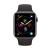 Apple Watch Series 4 (GPS, 44MM) - Space Gray Aluminum Case with Black Sport Band (Renewed) Space Gray, Black 44 mm Space Gray Aluminum + Black Sport Band
