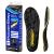 Powerstep Unisex-Adult Pinnacle Work Arch Support Insoles  Black/Yellow  Men's 10-10.5 / Women's 12