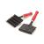 Shires EZI-GROOM Jockey Curry Comb One Size Metal