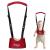 Vicloon Hand-held Baby Walker Toddler Walking Assistant Helper Kid Safe Walking Protective Belt Child Harnesses Learning Assistant Belt red