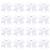 16PCS 8 Large Cheer Hair Bows Ponytail Holder Elastic Band Handmade for Cheerleading Teen Girls College Sports (16 Pcs White)
