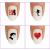 Nail Art Decals WaterSlide Nail Transfers Stickers 40pc Elvis 1 Silhouette Love Character Nail Decals - Salon Quality! DIY Nail Manicure