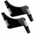 Barte template 2PCs Bart-template Bartkamm Bartic care beard forms for chin beard choral bare chicken beard template for child's light cutting beard ridge styling tool symmetrical and contour of the beard line