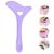IOSPKKIO Eyeliner-template wing tips silicone-eye-help lipstick assistance face cream reusable silicone-eye-based tool (purple) violet