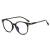 Suertree Myopia Glasses Blue Light Filter Mild Nearsightedness Glasses Hinge Fashion Distance Glasses for Women Men 959 Black -0.5