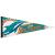 Wincraft NFL 14515115 Miami Dolphins Premium Wimpel 30 5 x 76 2 cm Miami Delfine 12" x 30"