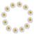 12pcs Womens Multi-colored Sweet Daisy Hair Clips Mini Sun Flower Hairpins Hair Accessory for Bridesmaid Wedding Photography (White)