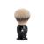 MHLE CLASSIC Silvertip Badger Luxury Natural Shaving Brush Small Black