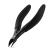 BEZOX Toe Nail Clippers Trimmer for Thick or Heavy Duty Toe Nail Nipper - Thick Fungus Ingrown Fingernail Clipper - with Soft Grip and Metal Gift Boxes All Black