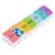 Portable Weekly Pill Box Organiser | Easy to Open 7 Day Premium Quality Tablet Box | Travel Pill Case with Push Button Pop Open Lids Design |Tablet Organiser for Vitamins Supplements & Medicine Multicolor RB-SR
