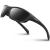 Rivbos sunglasses bicycle glasses cycling glasses sports glasses for women men polarized tr90 super light fragile frame uv400 hiking running golf and fishing rb831 (rb832) 32 black grey