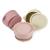 Pandaear 3 pieces of breeding baby bowl with suction cup and lid for children toddlers infants - leak -proof silicone children's bowl baby dishes - soft safe bpa -free - linen brown beige pink