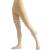 Beister Medical Compression Pantyhose for Women & Men 20-30mmHg Graduated Support Tights Opaque Footless Waist High Compression Stockings for Varicose Veins Edema Flight Beige S