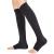 PEDIMEND Knee High Compression Stockings (1PAIR) | Thigh High Compression Stockings (1PAIR) | Reduce Varicose Veins | Effective Relief From Tightness & Muscle Soreness | For Men & Women 2 Count (Pack of 1) Black