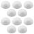 Batino 10PCS 2  White Foam Balls Half Round Hemispherical Christmas Craft Ball Wedding Decoration DIY Art Decoration