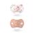 Suavinex SX per memories pacifier symmetrical coral red 6/18 months 2 units BPA-free silicone memories pink 6-18 months (2 pieces)