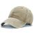 Edoneery Men Women Plain Cotton Adjustable Washed Twill Low Profile Baseball Cap Hat(A1008) A-khaki