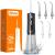 Bitvae Water Flosser for Teeth Cordless 3 Modes & 5 Intensities Water Flossers Oral Irrigator with 6 Jet Tips Dental Flosser Water Jet Waterproof Available in Shower USB Rechargeable Matteblack