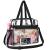 Oraben Clear Tote Bag Stadium Approved, Transparent See Through Clear Tote Bag for Work, Sports Games