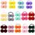 28pcs Baby Girls Hair Ties Elastic Headband Soft Rubber Hair Band Colorful Ponytail Holder for Toddlers Children