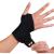 Ovyuzhen Wrist Compression Strap and Support Wrist Brace Sport Unisex One Size Adjustable for Fitness Weightlifting Tendonitis Carpal Tunnel Arthritis Wrist Pain Relief One Size (Pack of 1) Black