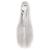 MapofBeauty 40" Anime Costume Long Straight Cosplay Wig Party Wig (Silver Gray)
