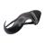 Parcelona French Crochet Celluloid Black Side Slide In Yoga Hair Claw Clip for Fine Hair (Black)