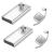 Magnetic Seam Guide  4 Pieces of Magnet for Universal Sewing Machine Metallic