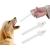SCSpecial Pet Piller 2 Pieces Plastic Pet Pill Poppers Handy Durable Pet Pill Dispenser Medical Tablets Feeding Tool for Dogs and Large Cats (White Pill Popper 2 Pcs)