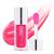 ZARICS Plumping Lip Oil, Hydrating Lip Gloss Tinted Lip Balm Lip Care Transparent Toot Lip Oil, Long Lasting Nourishing Lip Glow Oil Non-sticky Big Brush Glitter Shine Primer Lip Tint (CHERRY)