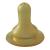 nip teat round latex 0 months plus M 1 piece (2 pack) brown M